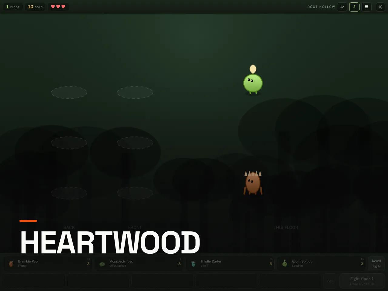 Screenshot of Heartwood